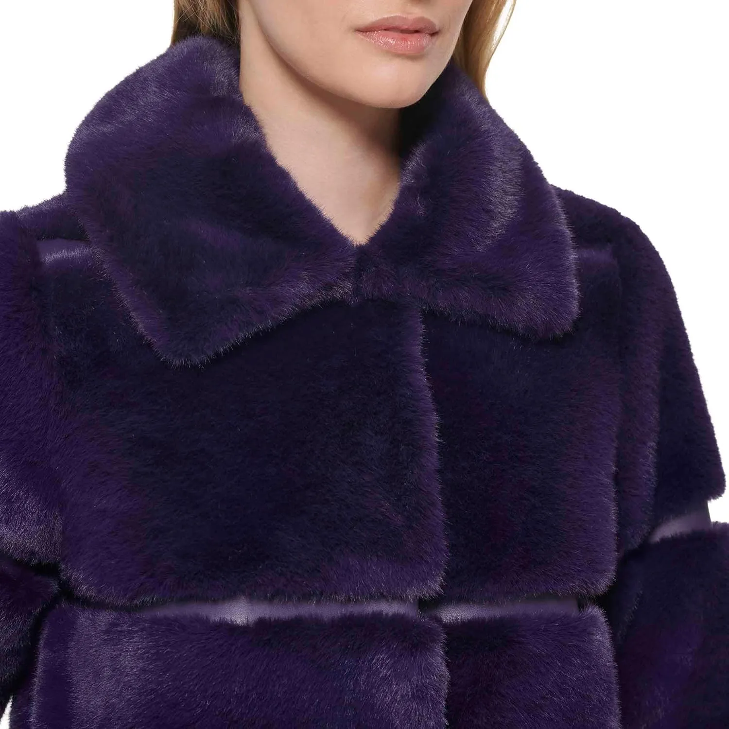 KARL LAGERFELD Paris Women's Faux Fur Jacket