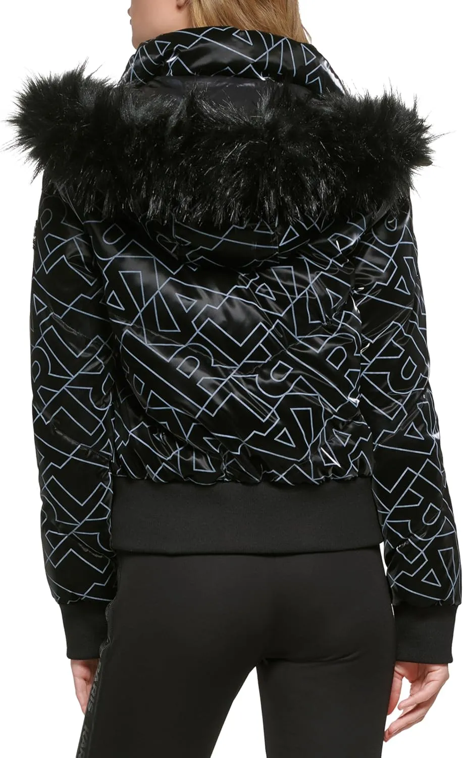 Karl Lagerfeld Paris Women's Short Puffer