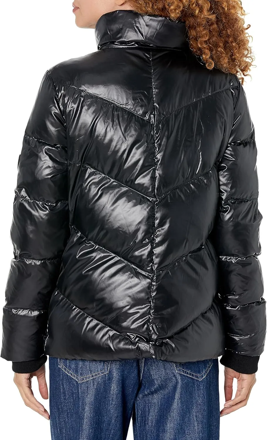 Karl Lagerfeld Paris Women's Short Puffer