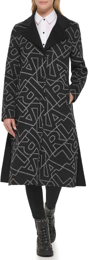 KARL LAGERFELD Paris Women's Wool Coat