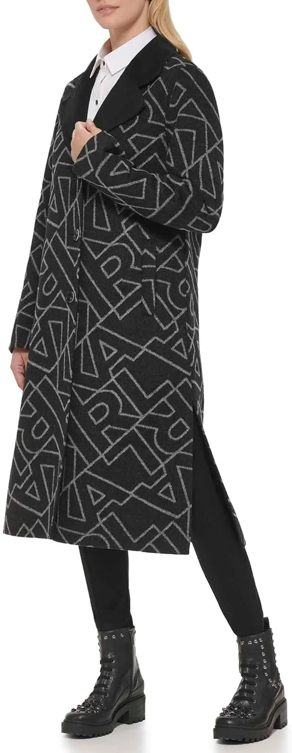 KARL LAGERFELD Paris Women's Wool Coat