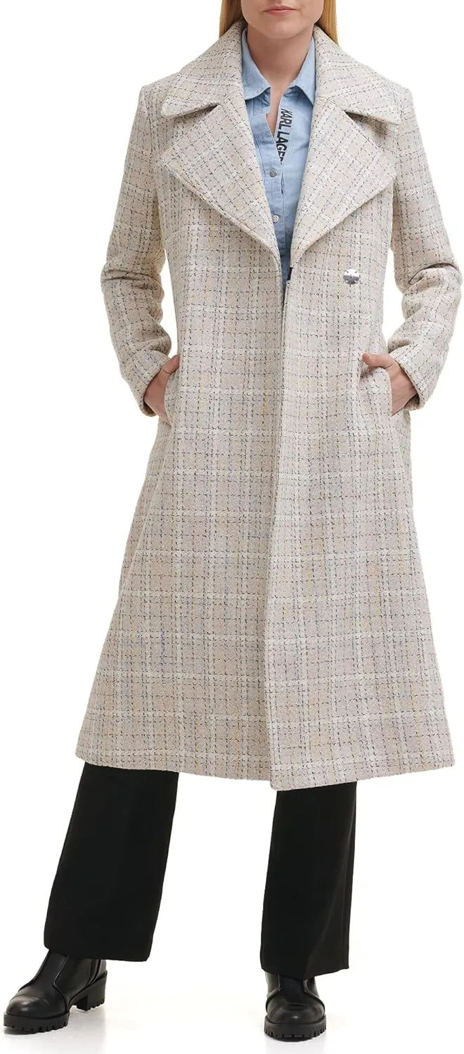 Karl Lagerfeld Paris Women's Wool Coat