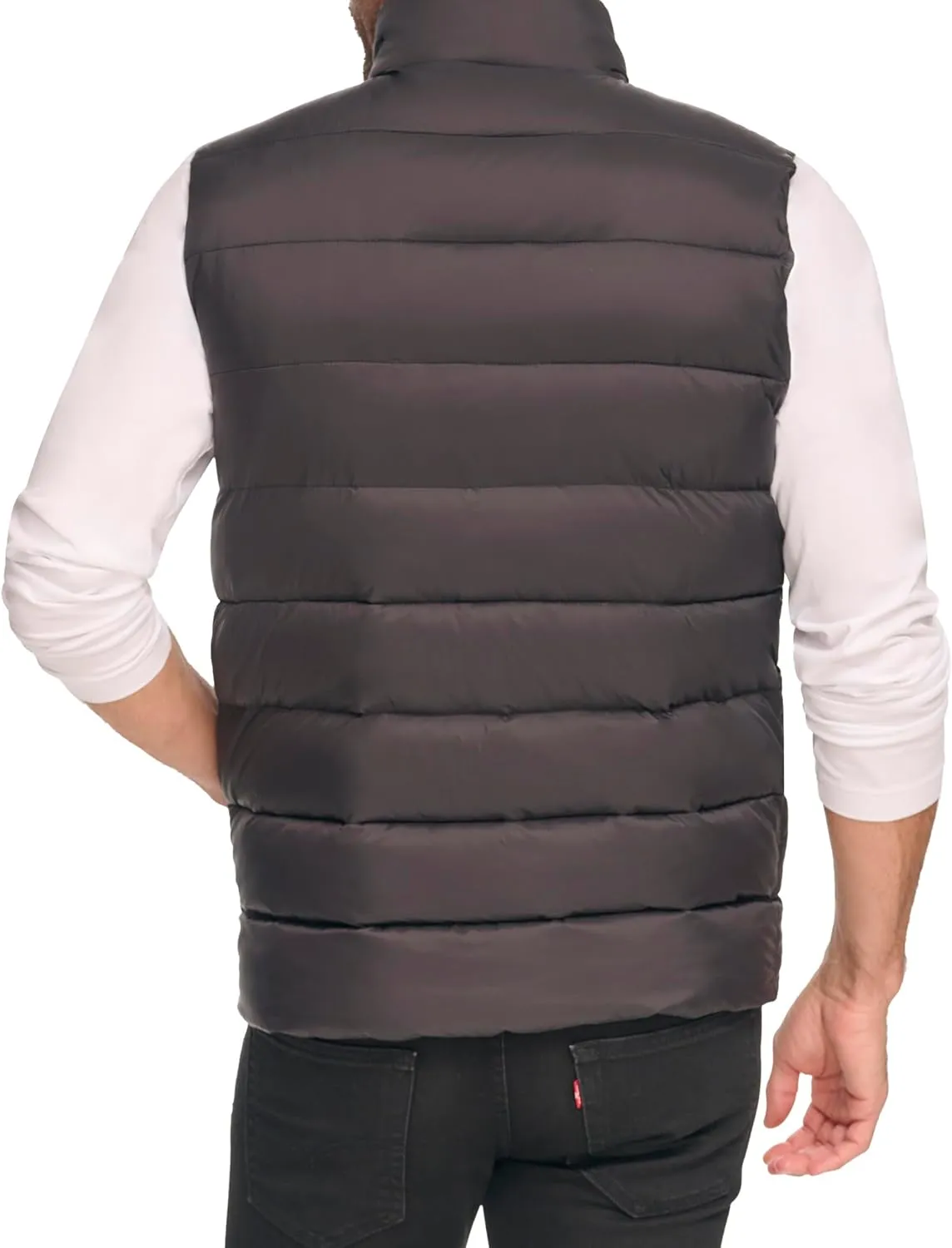 Kenneth Cole Men's Legacy Stand Collar Puffer Jacket
