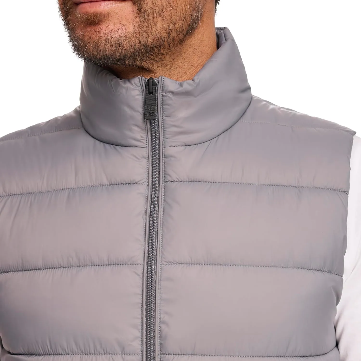Kenneth Cole Men's Legacy Stand Collar Puffer Jacket