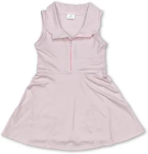 Kids Toddler Baby Girl Sports Zipper Athletic Dress Solid Golf Activewear