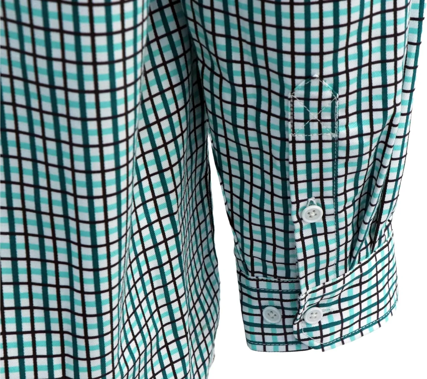 KONRECO FR Shirts for Men 100% Cotton 6.5oz Fire Resistant Lightweight Men's Plaid Work Shirts