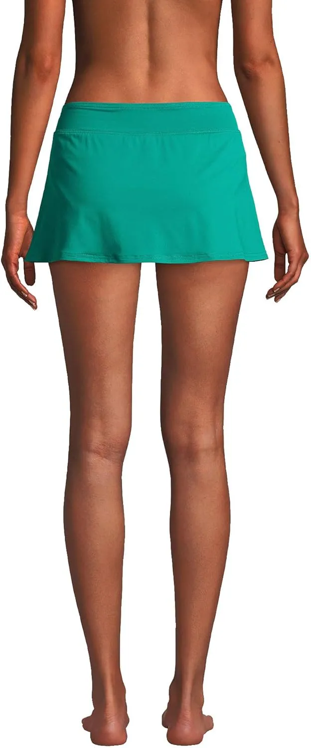 Lands' End Women's Mini Swim Skirt