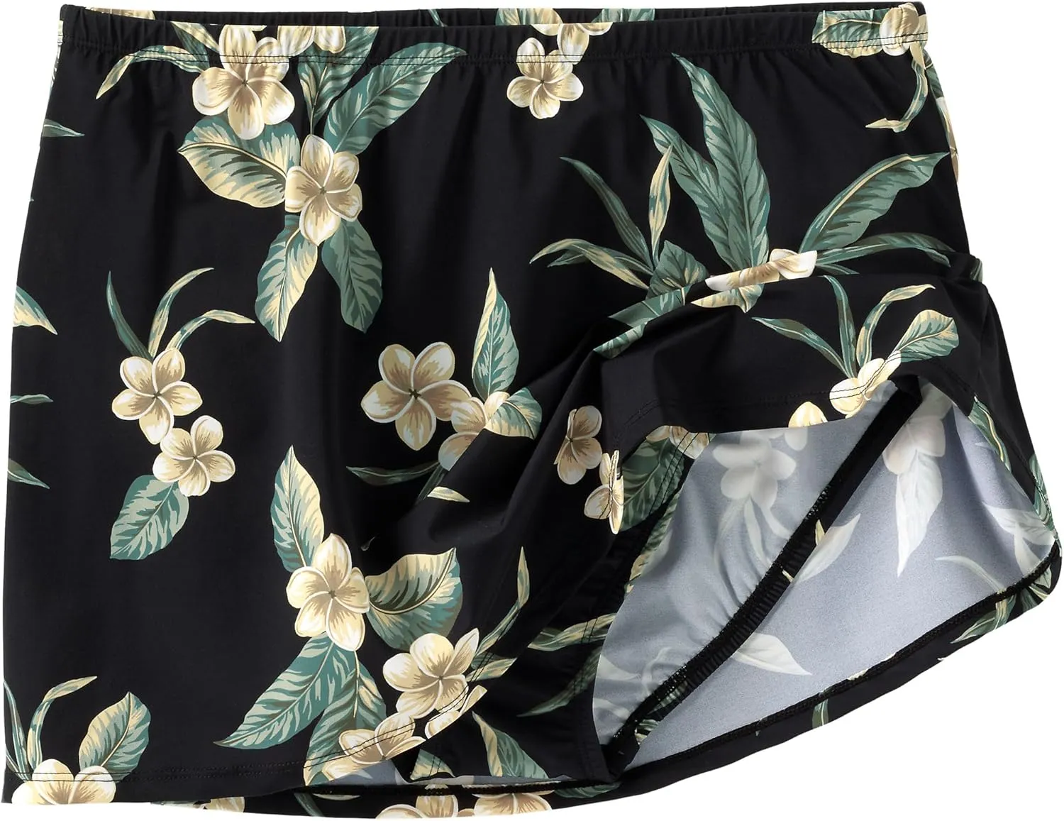 Lands' End Women's Slender Separates Tummy Control Swim Skirt Swim Bottoms