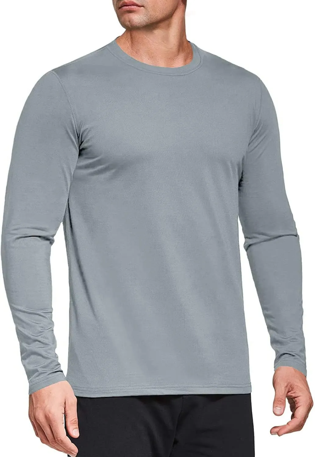 Men's 1, 3 or 5 Pack Performance Long Sleeve T-Shirts, UPF 50  Sun Protection Shirts, Athletic Gym Workout Shirts for Running