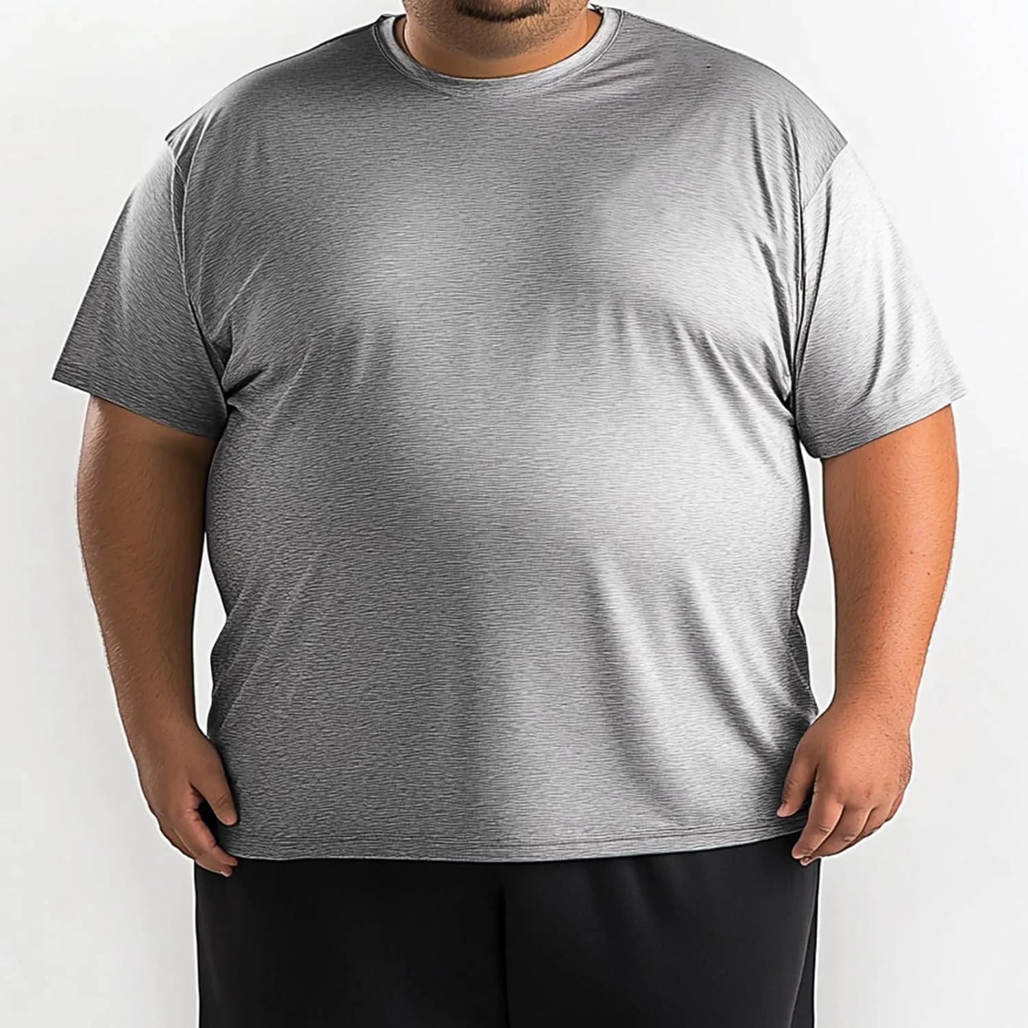 Mens Big and Tall Dri Fit Shirts Cooling Quick Dry Lightweight Short Sleeve Moisture Wicking Running Athletic T-Shirt