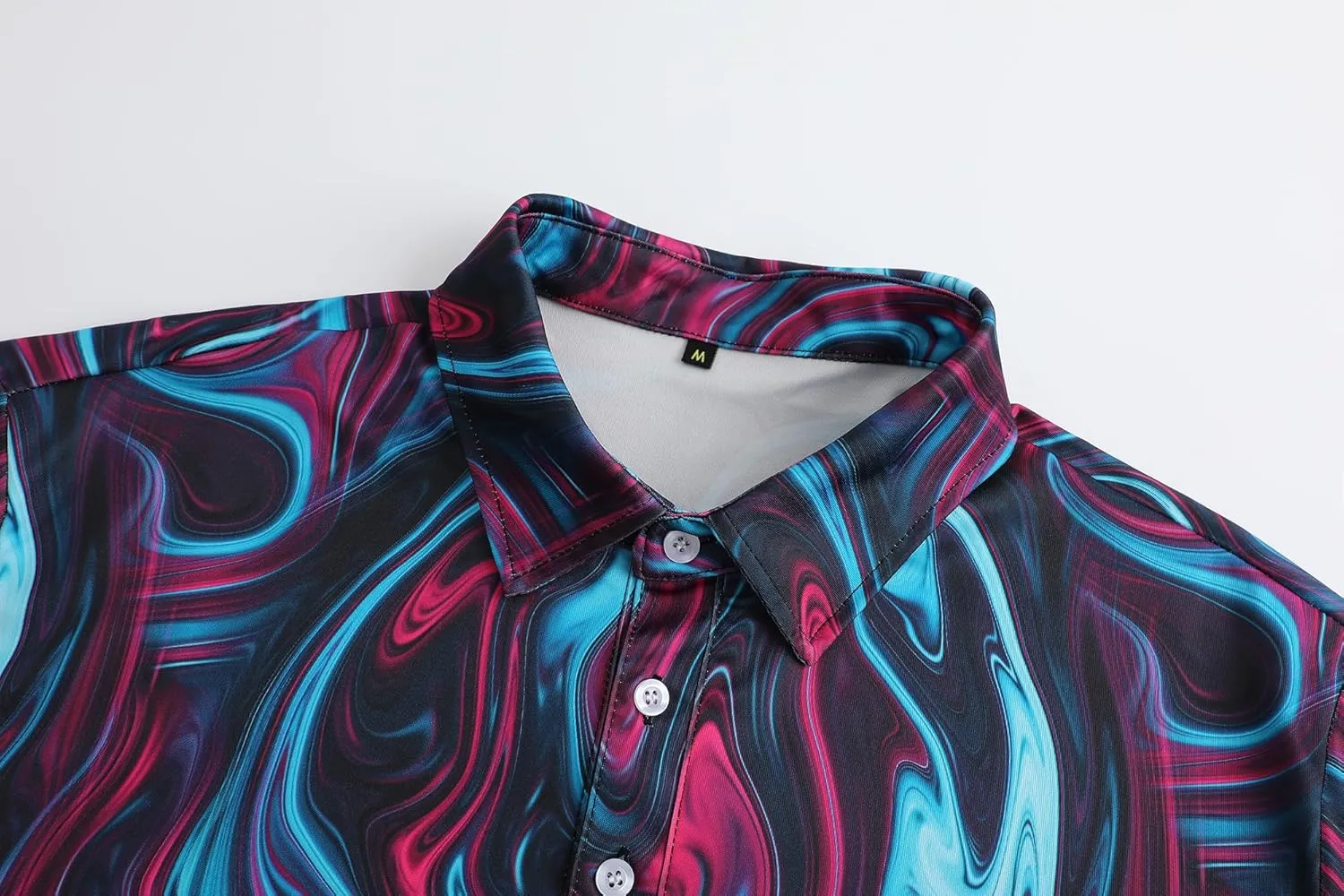 Men's Golf Polo Shirts Funny Golf Shirts for Men Performance Moisture Wicking Quick Dry Athletic Short Sleeve Shirts