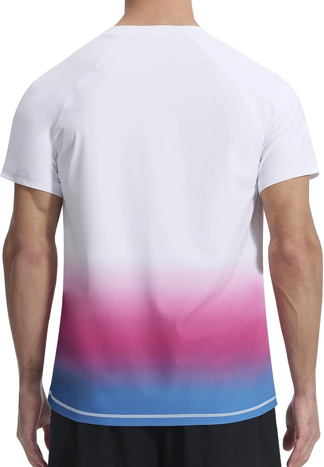 Men's Rash Guard Swim Shirts Summer UPF 50  UV Sun Protection Quick Dry Beach Fishing Water Shirts T Shirts for Men