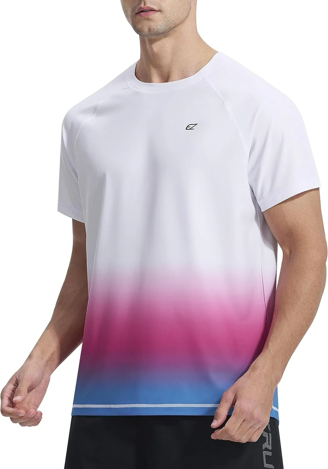Men's Rash Guard Swim Shirts Summer UPF 50  UV Sun Protection Quick Dry Beach Fishing Water Shirts T Shirts for Men