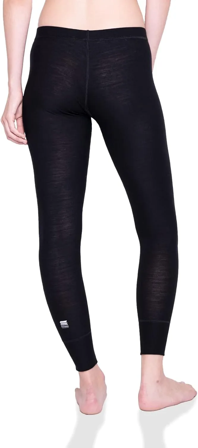 MERIWOOL Womens Base Layer Bottoms - Lightweight Merino Wool Thermal Pants