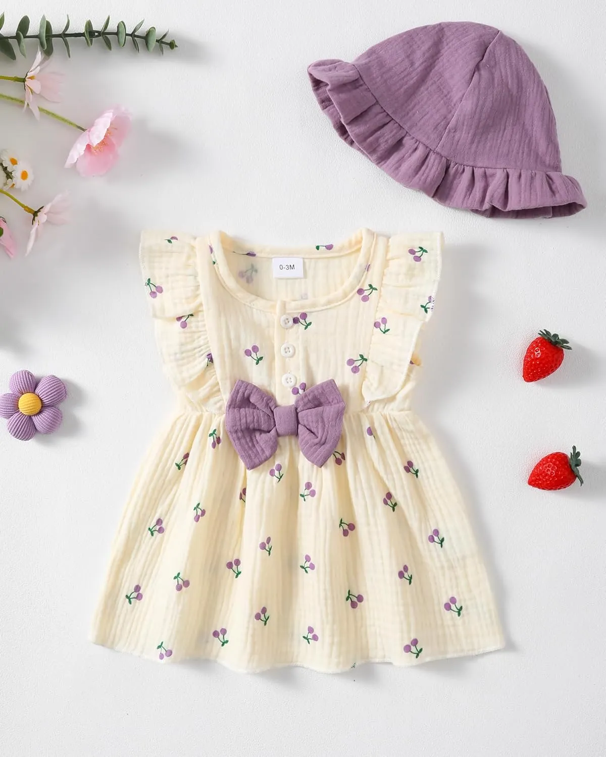 Newborn Baby Girl Clothes Cotton Linen Dresses Infant Casual Sundress Playwear Summer Toddler Girl White Dress
