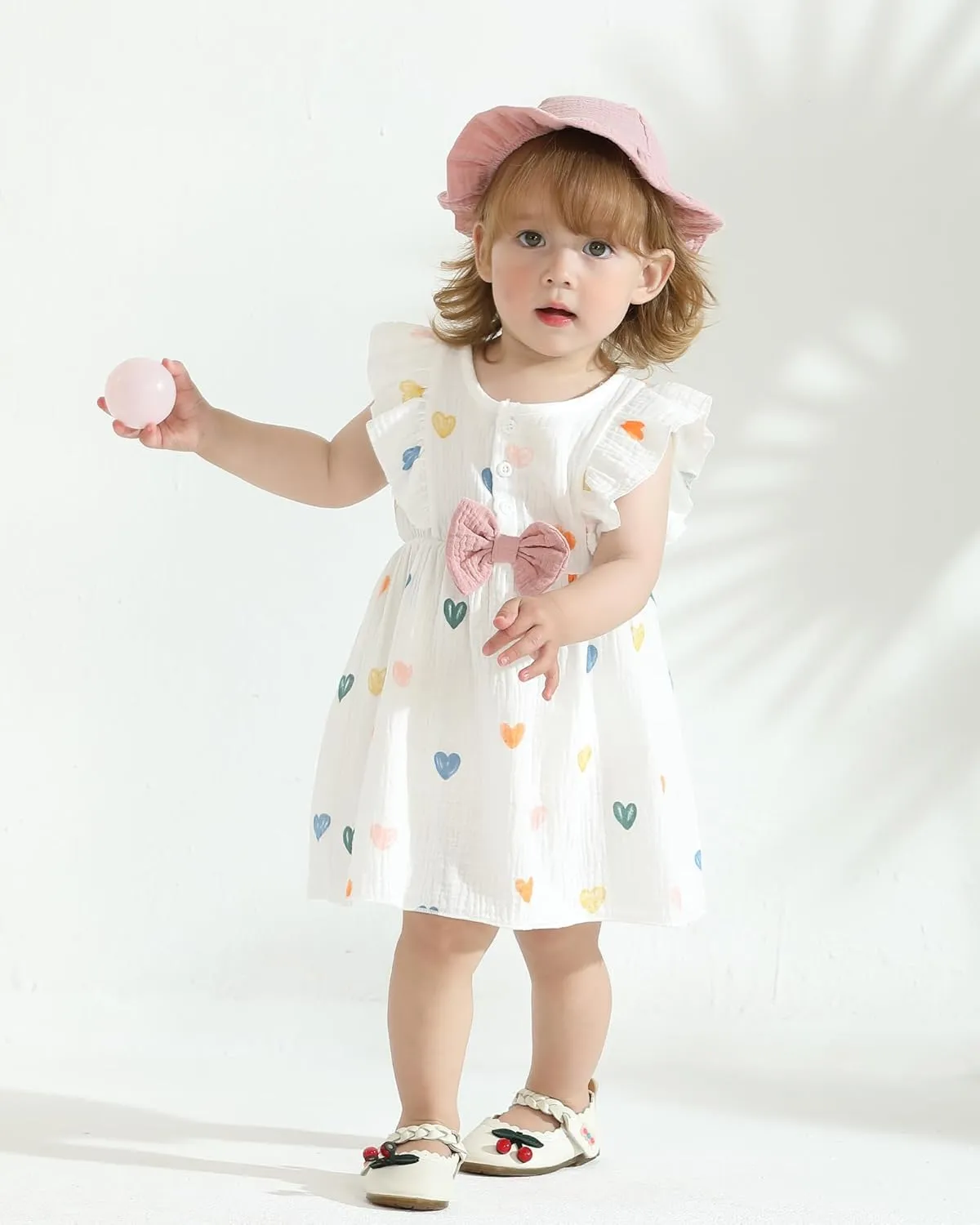 Newborn Baby Girl Clothes Cotton Linen Dresses Infant Casual Sundress Playwear Summer Toddler Girl White Dress