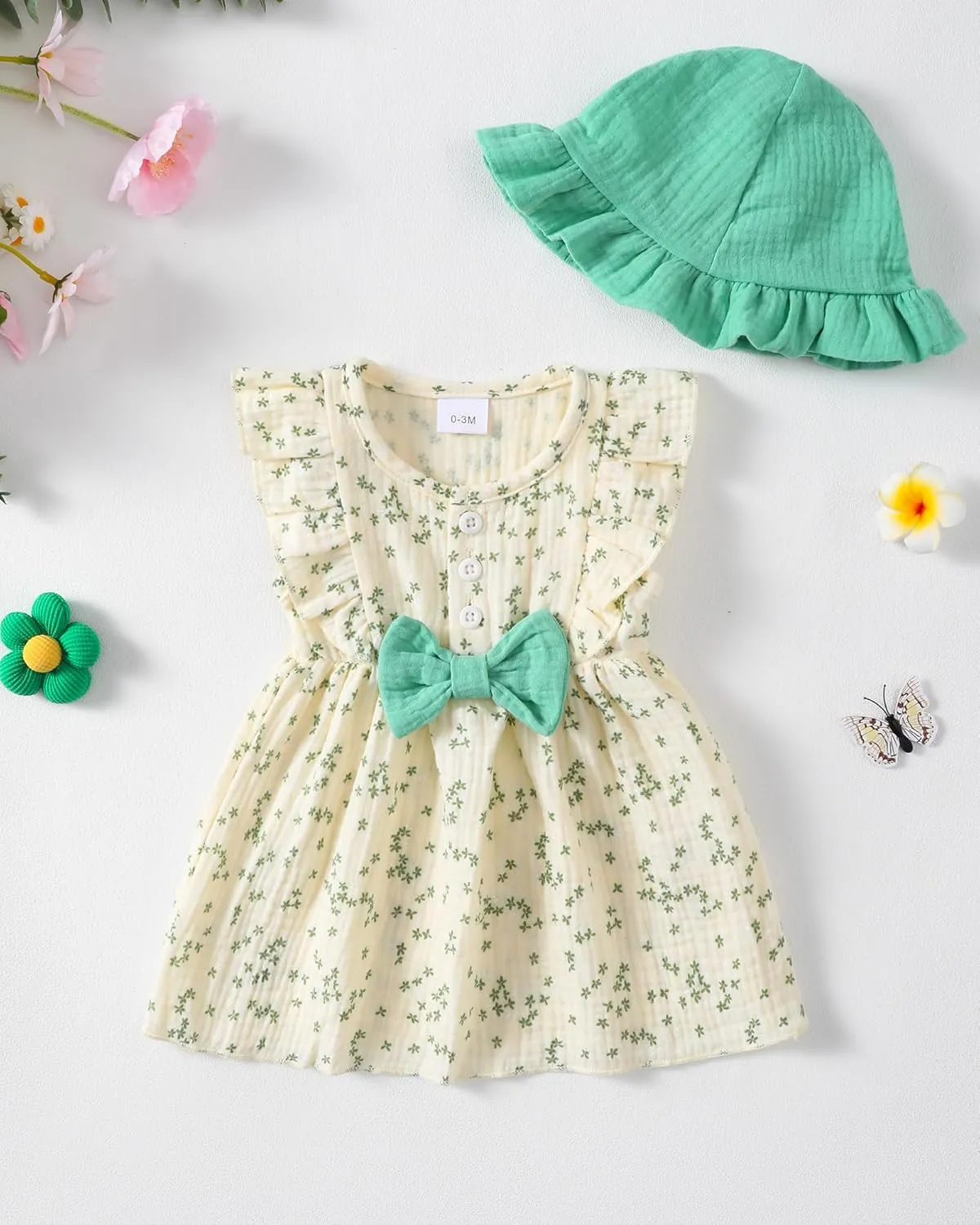 Newborn Baby Girl Clothes Cotton Linen Dresses Infant Casual Sundress Playwear Summer Toddler Girl White Dress