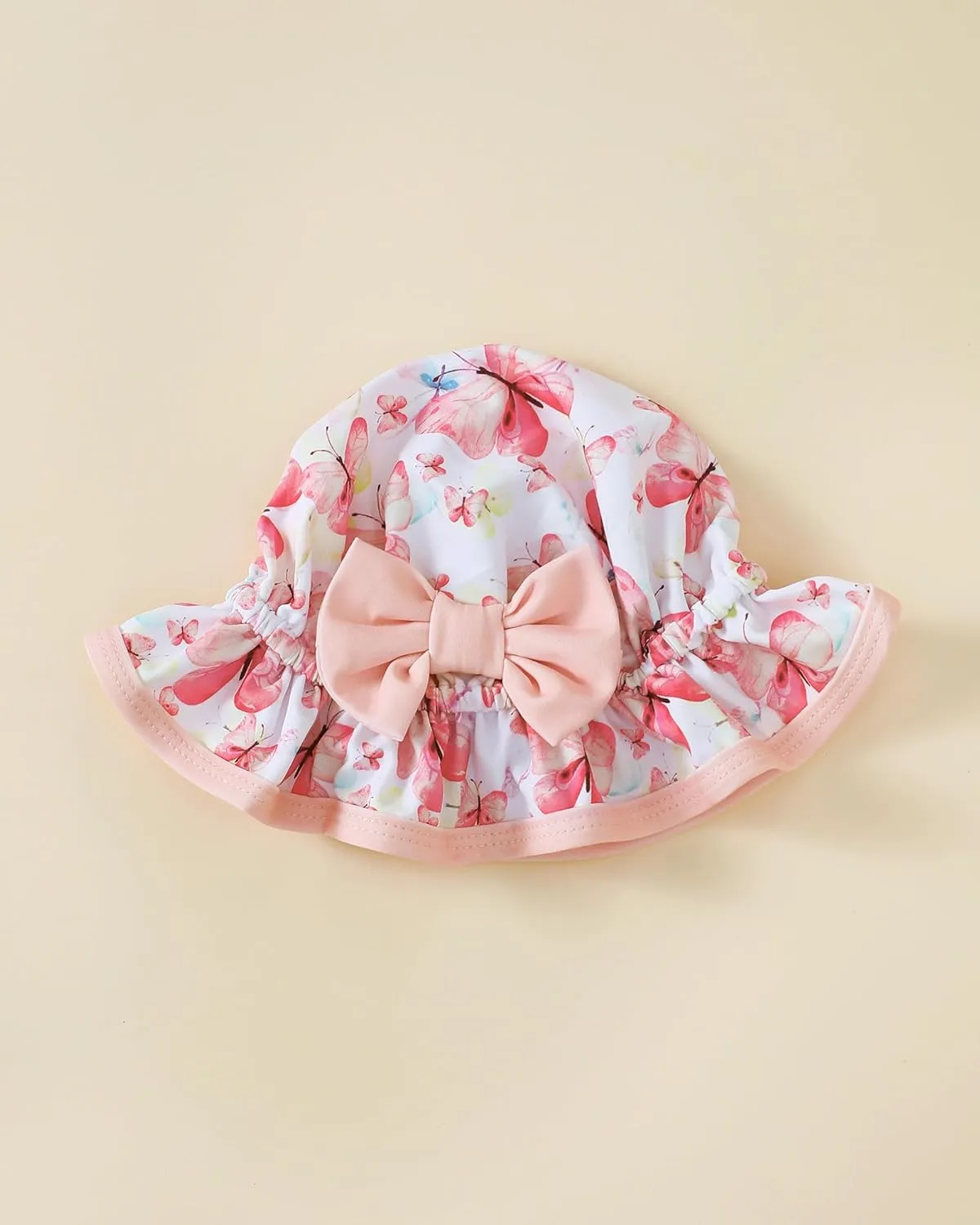 Newborn Baby Girl Swimsuit Toddler Bathing Suit One Piece Ruffle Short Sleeve Baby Swim Suit Infant Swimwear