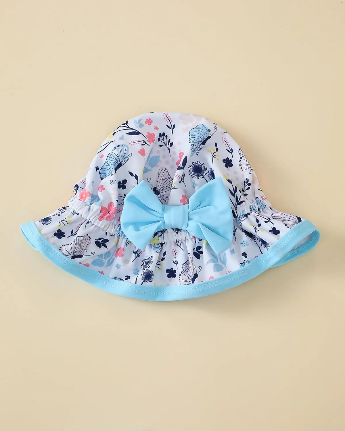 Newborn Baby Girl Swimsuit Toddler Bathing Suit One Piece Ruffle Short Sleeve Baby Swim Suit Infant Swimwear