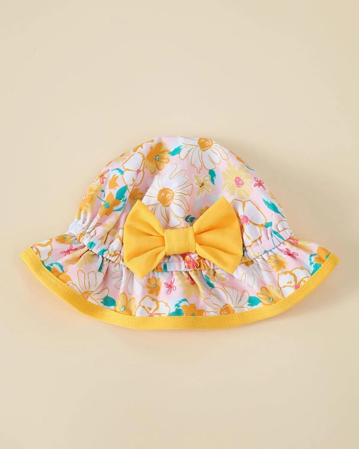 Newborn Baby Girl Swimsuit Toddler Bathing Suit One Piece Ruffle Short Sleeve Baby Swim Suit Infant Swimwear