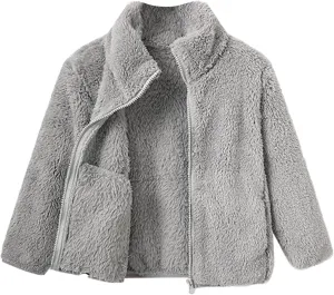 Newborn Baby Girls Warm Cloak Coat Cute Winter Furry Cape Jacket Fluffy Fleece Outwear Long Sleeve Sweet Outfit with Bowknot