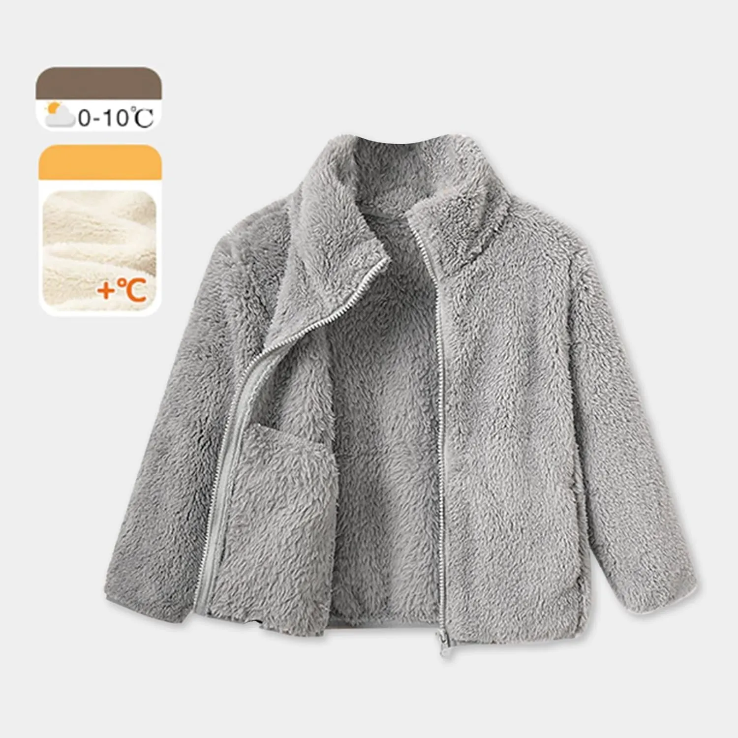 Newborn Baby Girls Warm Cloak Coat Cute Winter Furry Cape Jacket Fluffy Fleece Outwear Long Sleeve Sweet Outfit with Bowknot