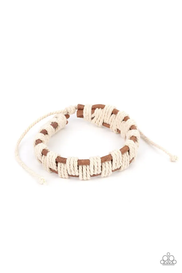 Paparazzi Bracelet ~ Rustic Terrain - Brown