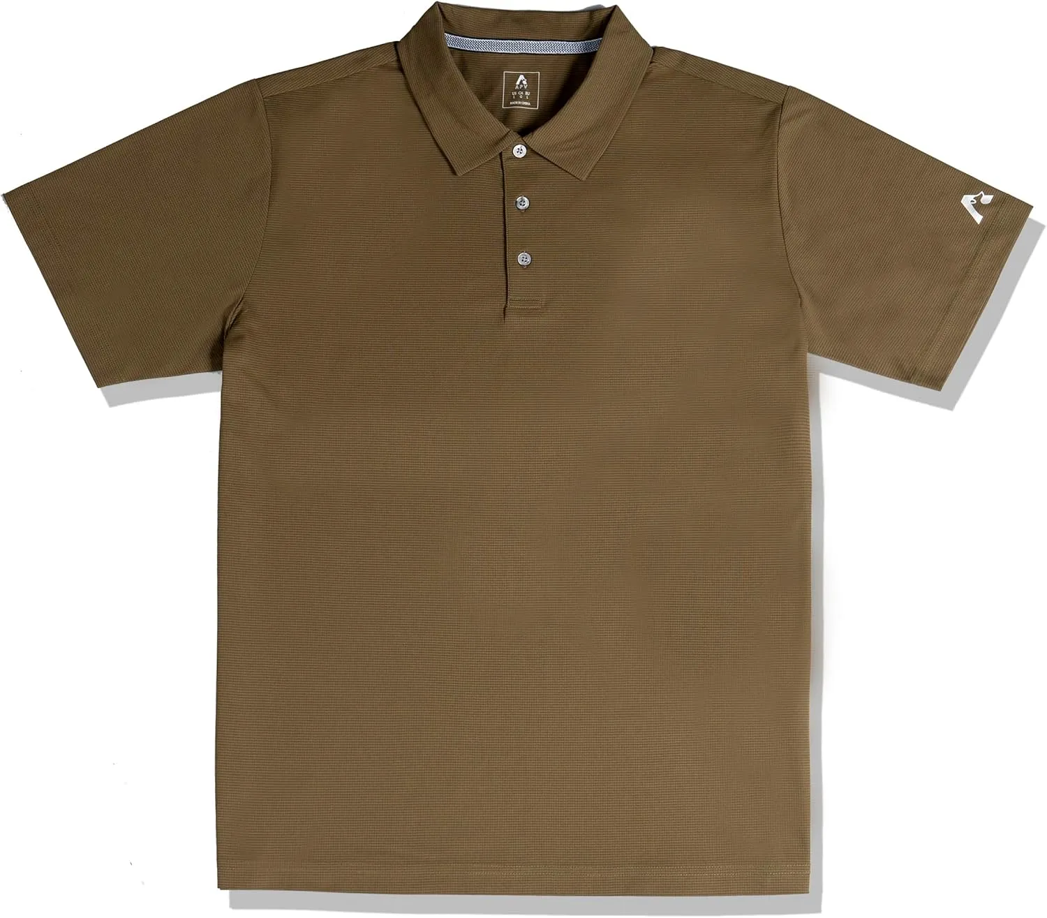 Polo Shirts for Men 3 Buttons Casual Work T Shirts Quick Dry Short Sleeve Golf Shirt