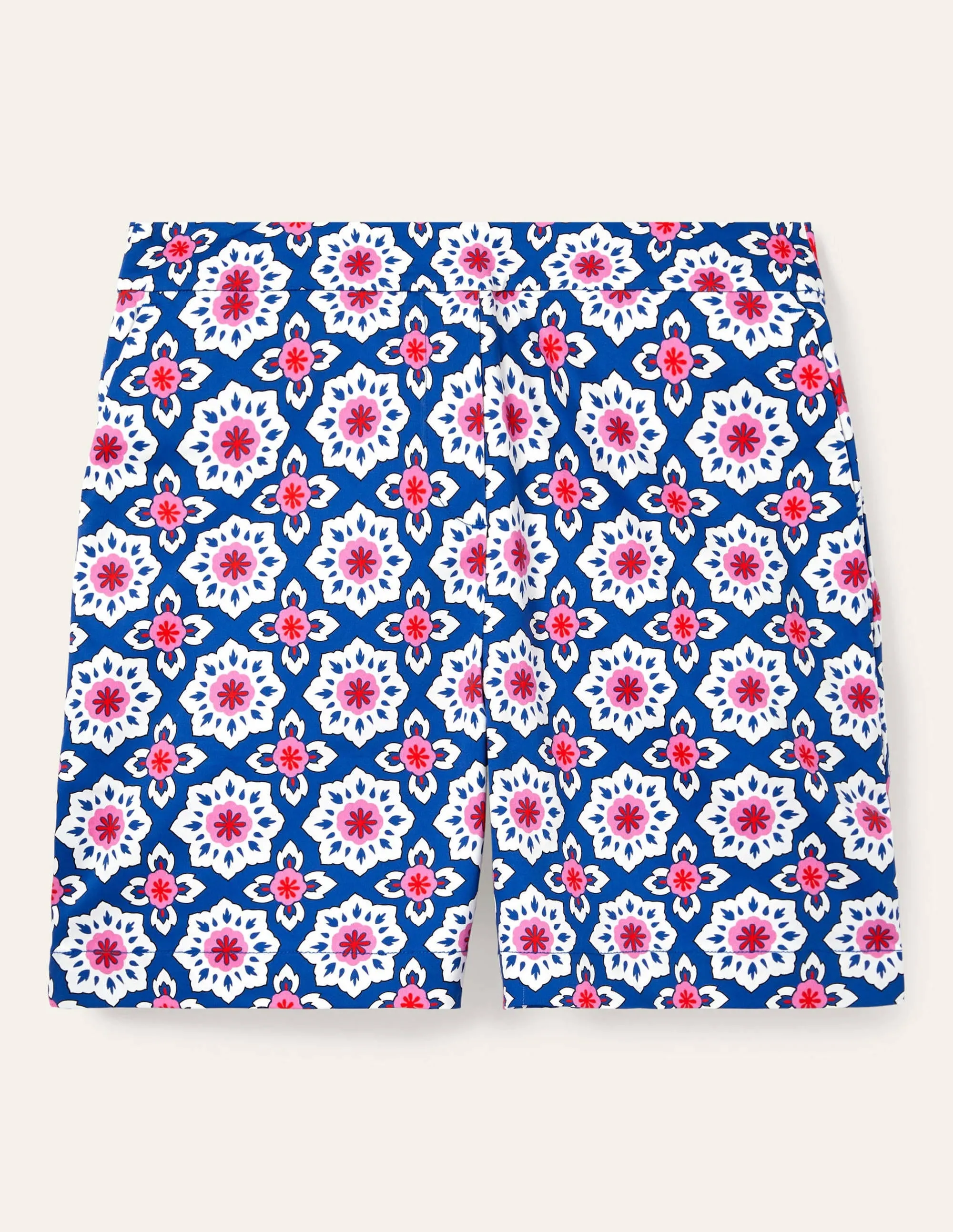 Pull On Shorts-Summit, Mosaic Stamp