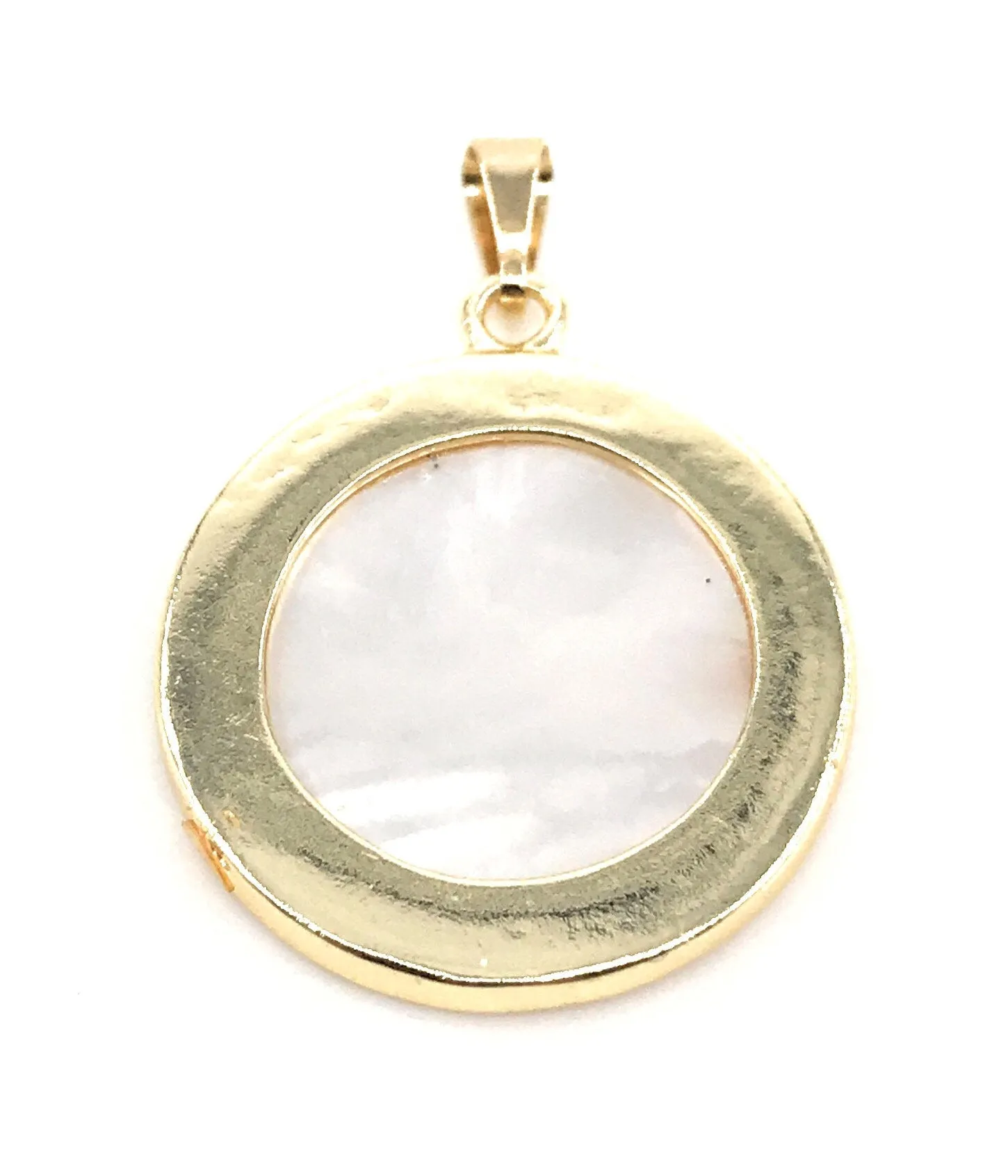 San Benito Shell Medal 18K Gold Plated