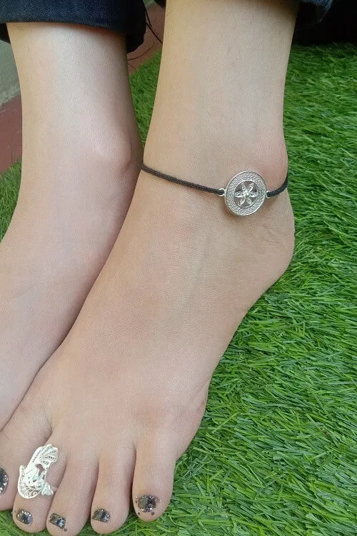 Silver Linings "Chakra" Silver Filigree Nazar battu