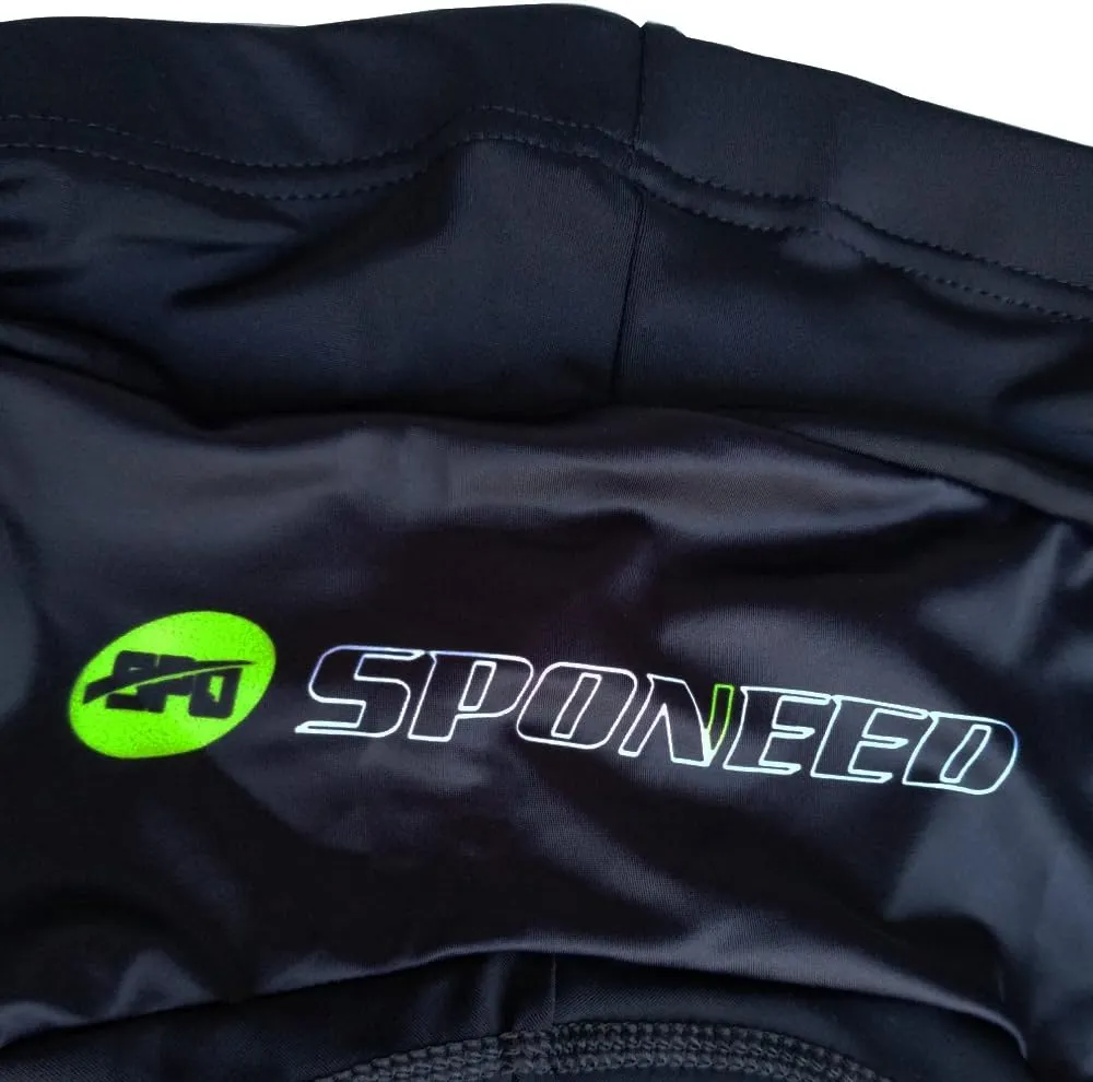 sponeed Men Bike Shorts Cushioned Biking Wear Gear Road Cycling Bottoms