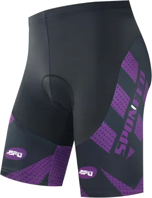 sponeed Men Bike Shorts Cushioned Biking Wear Gear Road Cycling Bottoms