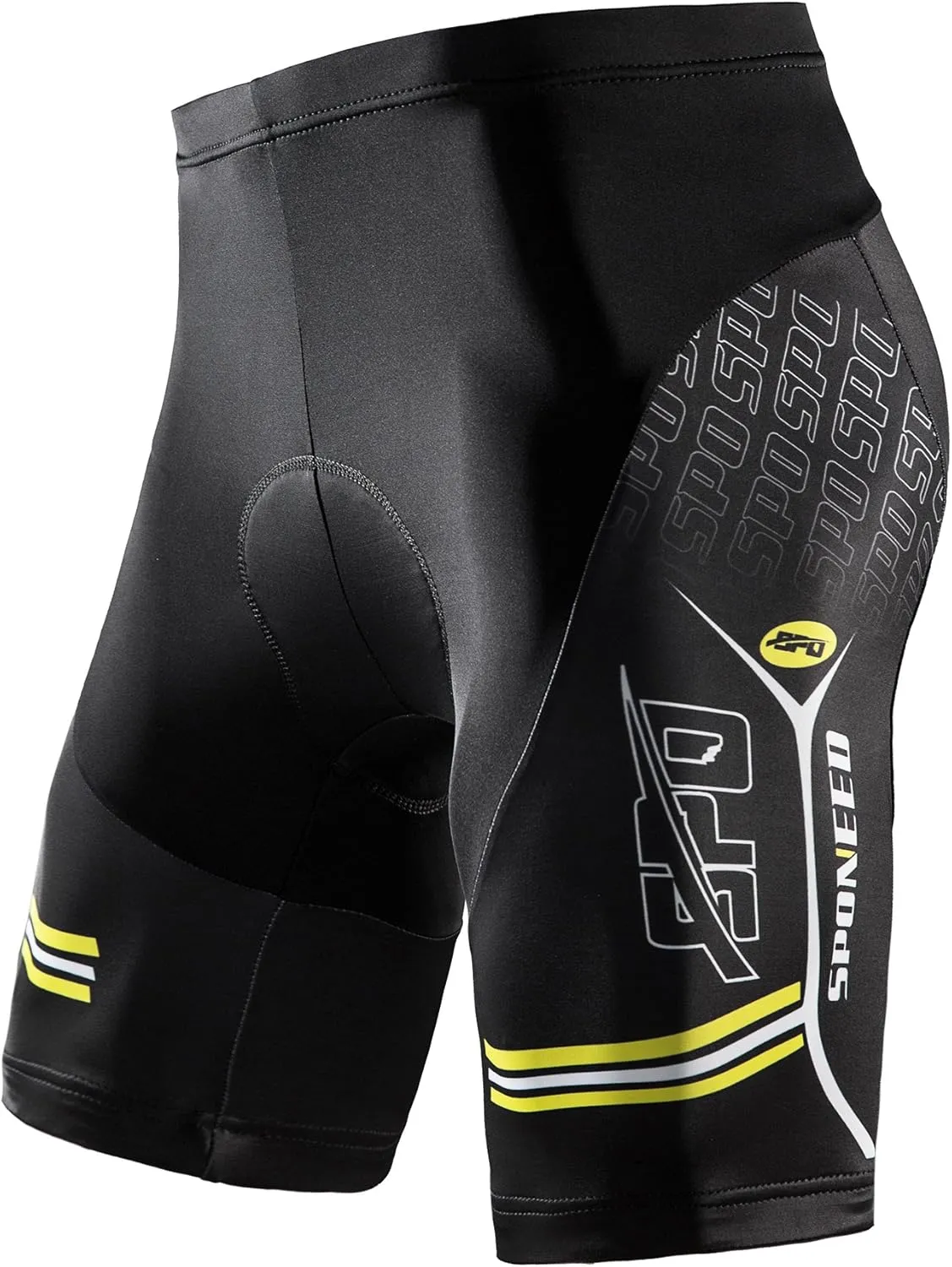 sponeed Men Bike Shorts Cushioned Biking Wear Gear Road Cycling Bottoms