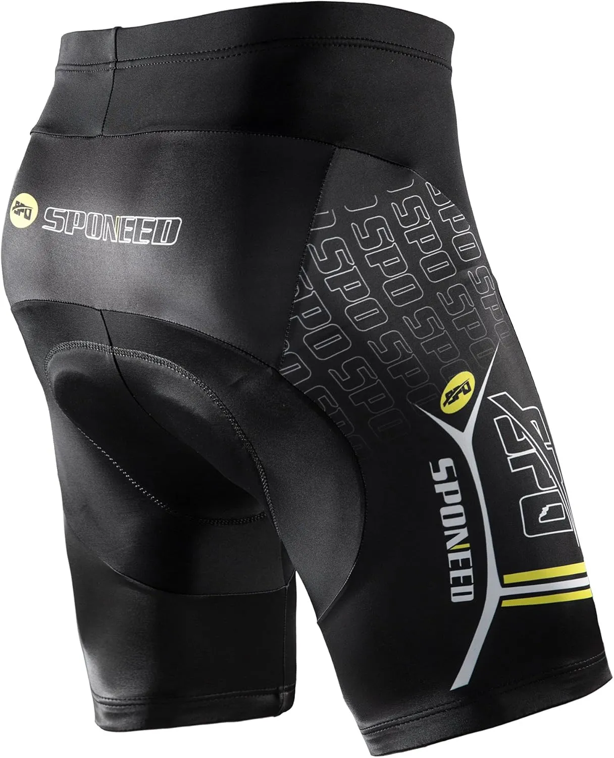 sponeed Men Bike Shorts Cushioned Biking Wear Gear Road Cycling Bottoms