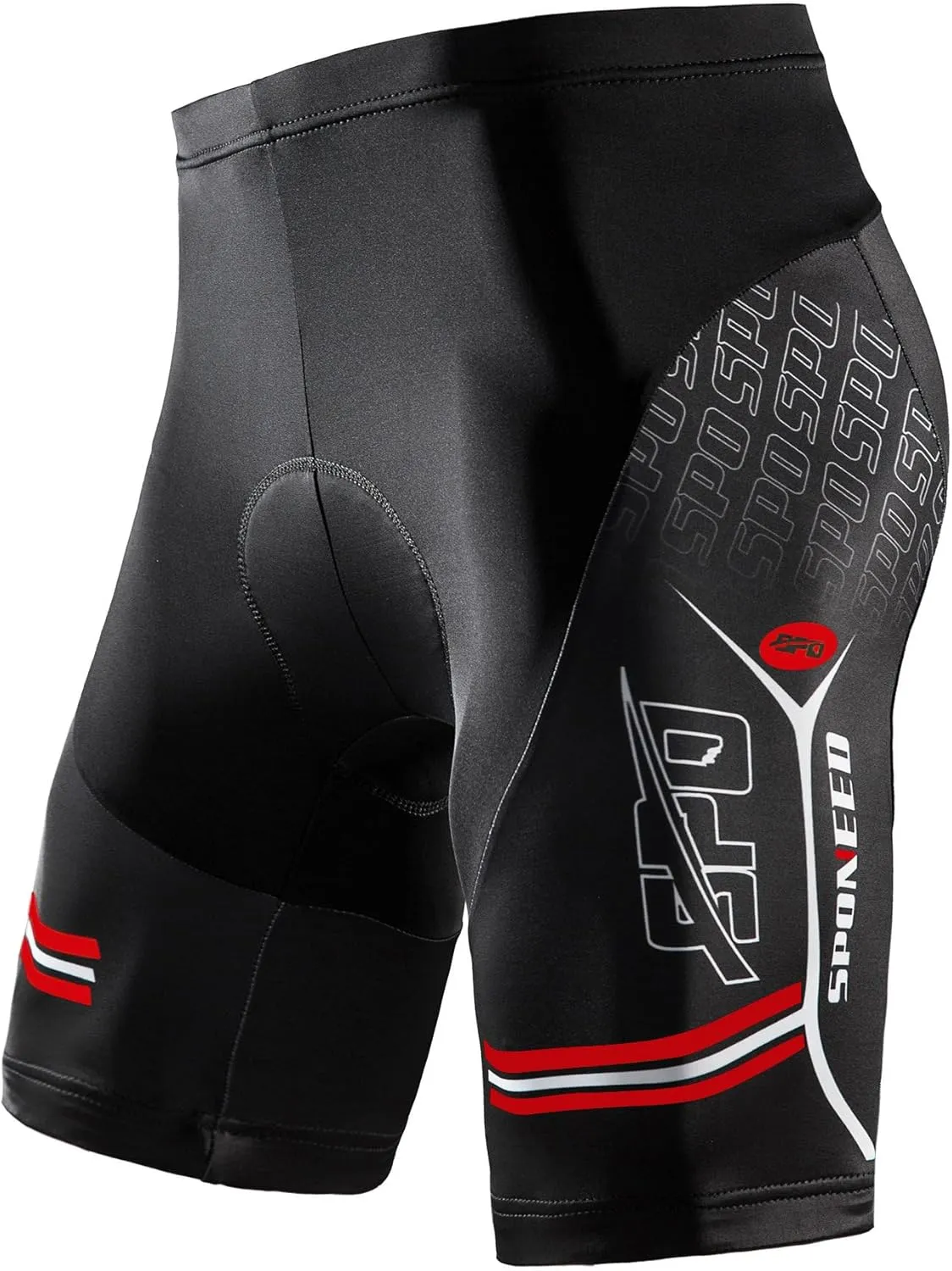 sponeed Men Bike Shorts Cushioned Biking Wear Gear Road Cycling Bottoms