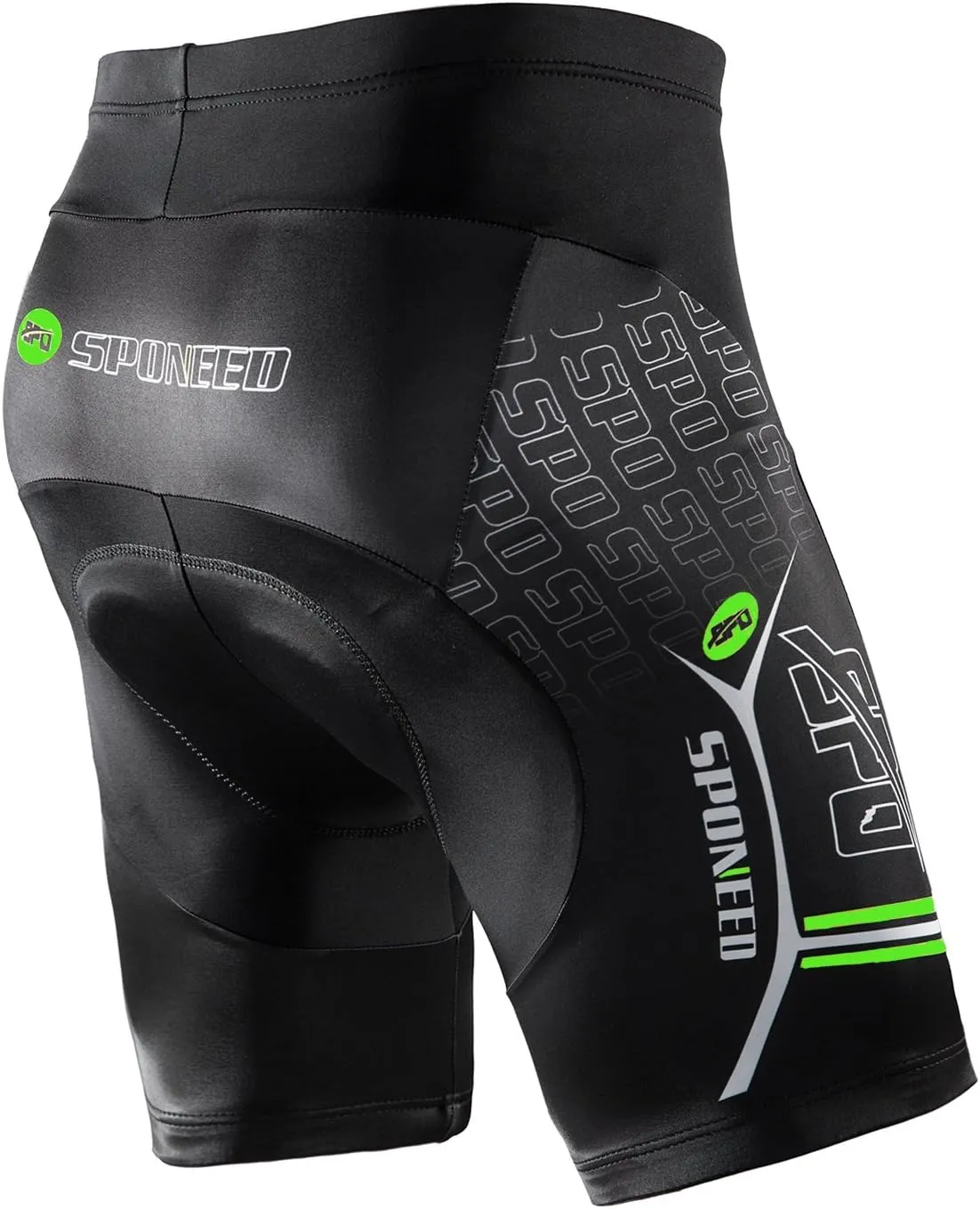 sponeed Men Bike Shorts Cushioned Biking Wear Gear Road Cycling Bottoms