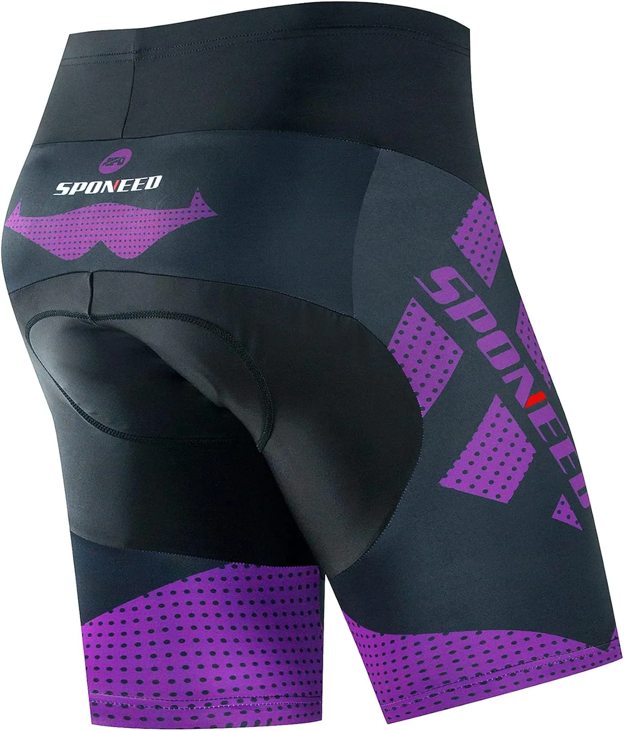 sponeed Men Bike Shorts Cushioned Biking Wear Gear Road Cycling Bottoms