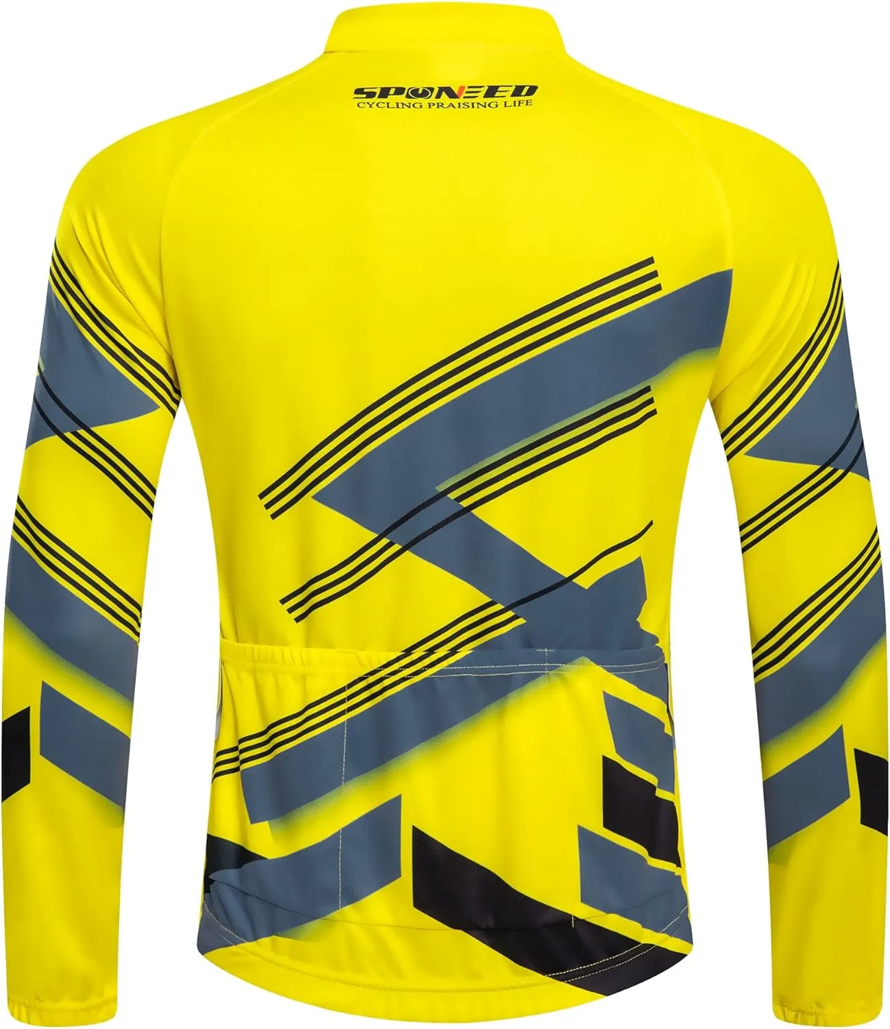 sponeed Men's Cycling Jersey Full Sleeve Riding Wear Long Sleeve T Shirts Pants