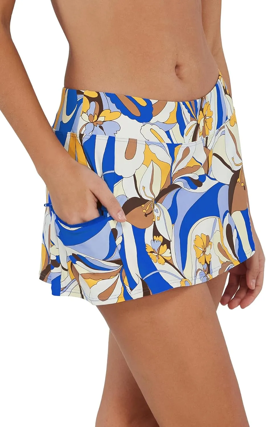 Sunsets Sporty Swim Skirt Women's Swimsuit Bikini Bottom