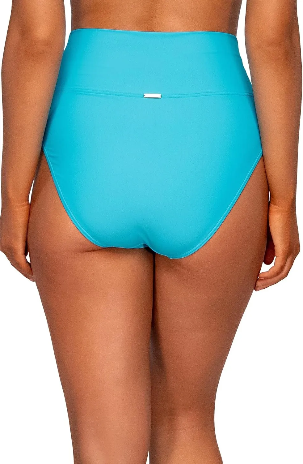 Sunsets Women's Standard Hannah Foldover High Waist Swimsuit Bikini Bottom