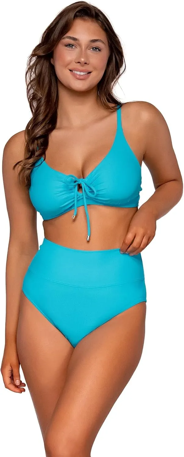 Sunsets Women's Standard Hannah Foldover High Waist Swimsuit Bikini Bottom