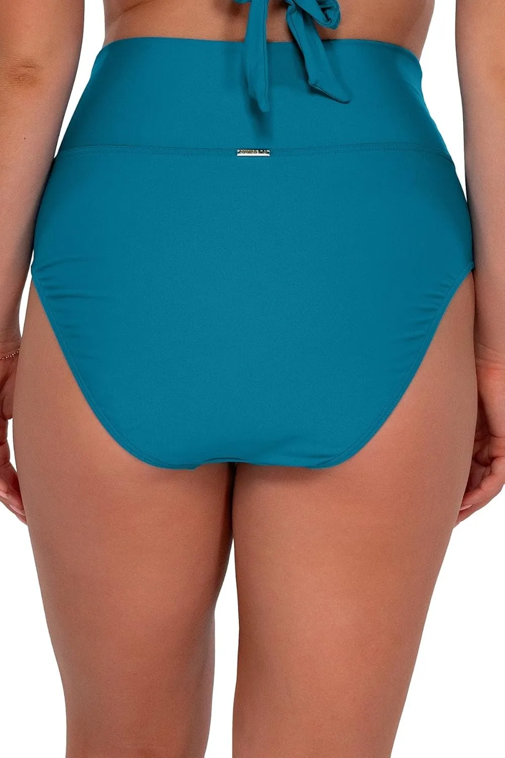 Sunsets Women's Standard Hannah Foldover High Waist Swimsuit Bikini Bottom