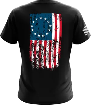 Tactical Pro Patriotic Shirts - American Flag Shirts for Men | Classic Fit Short Sleeve Shirt - Patriotic T-Shirts for Men