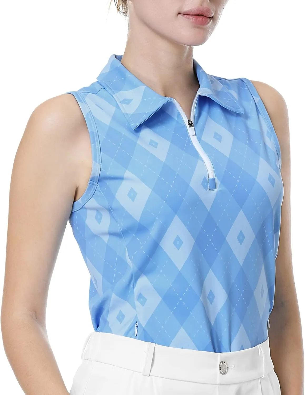 Tennis Shirts for Women Short Sleeves, Solid Golf T Shirts V-Neck Running Pickleball clothes for women