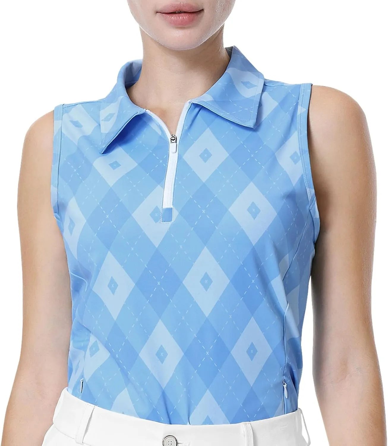 Tennis Shirts for Women Short Sleeves, Solid Golf T Shirts V-Neck Running Pickleball clothes for women