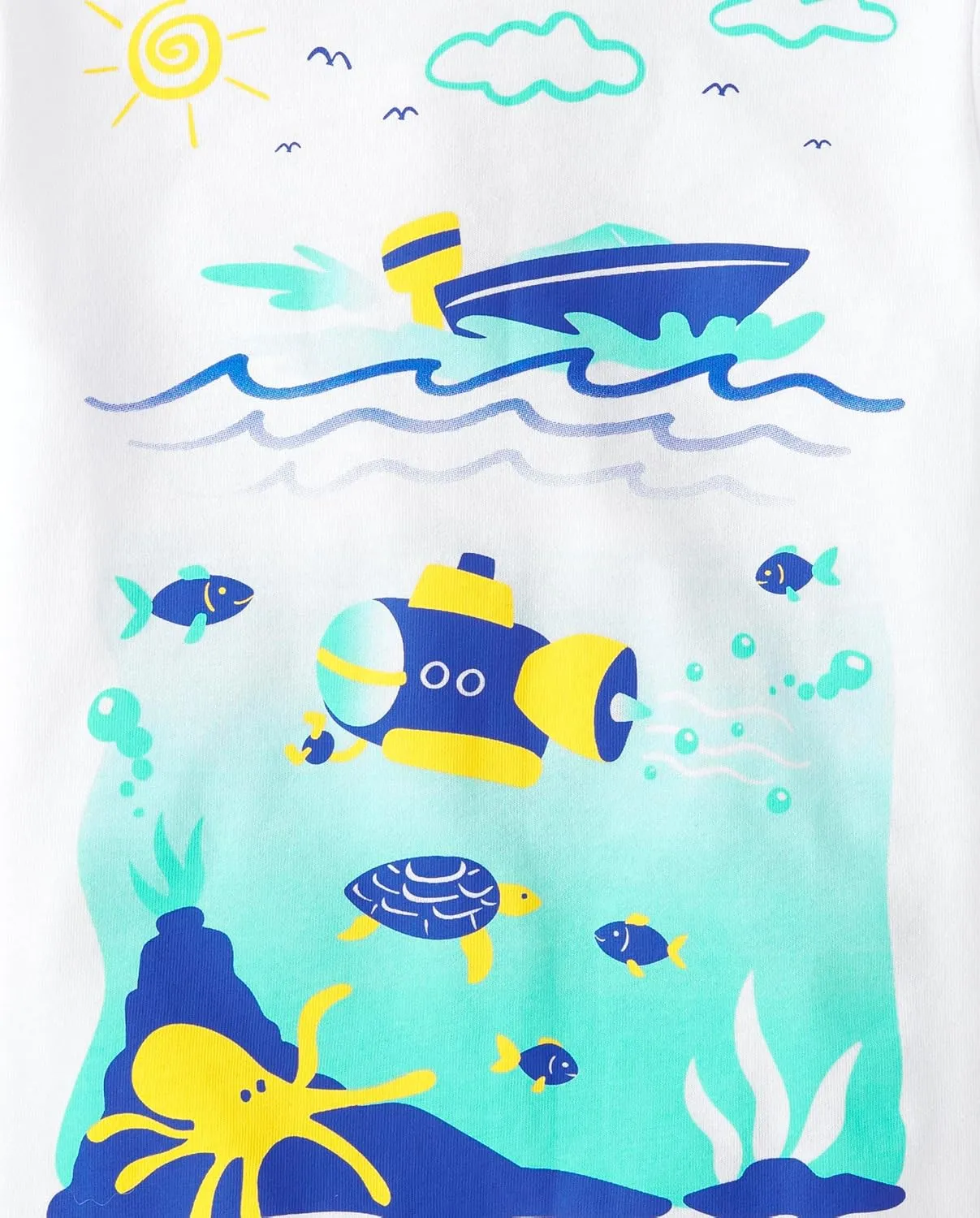 The Children's Place Baby and Toddler Boys' Animal Short Sleeve Graphic T-Shirts, Multipack