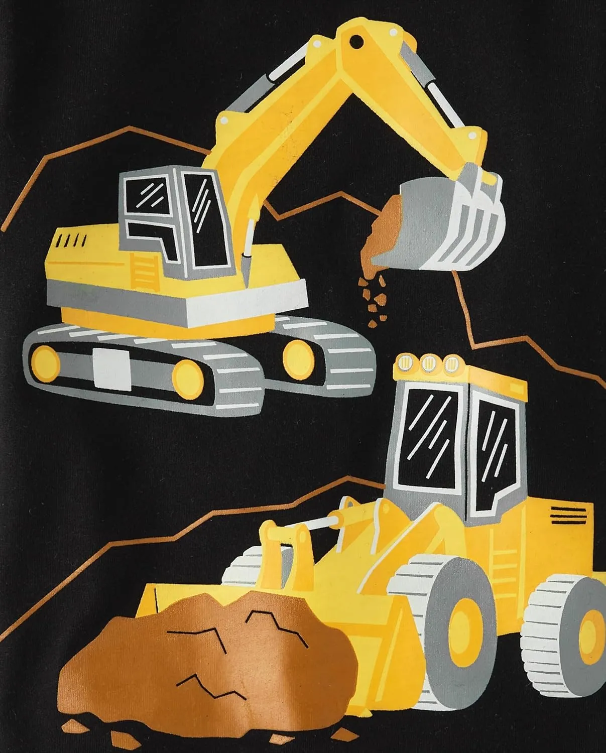 The Children's Place Baby and Toddler Boys' Vehicle Short Sleeve Graphic T-Shirts, Multipack