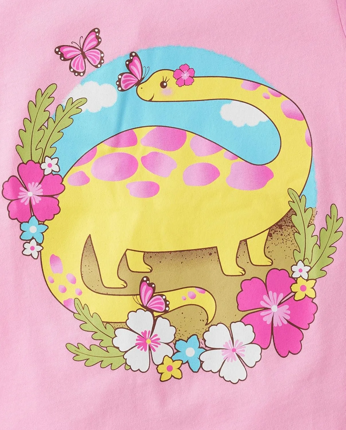 The Children's Place Baby and Toddler Girls' Animal Short Sleeve Graphic T-Shirts, Multipack