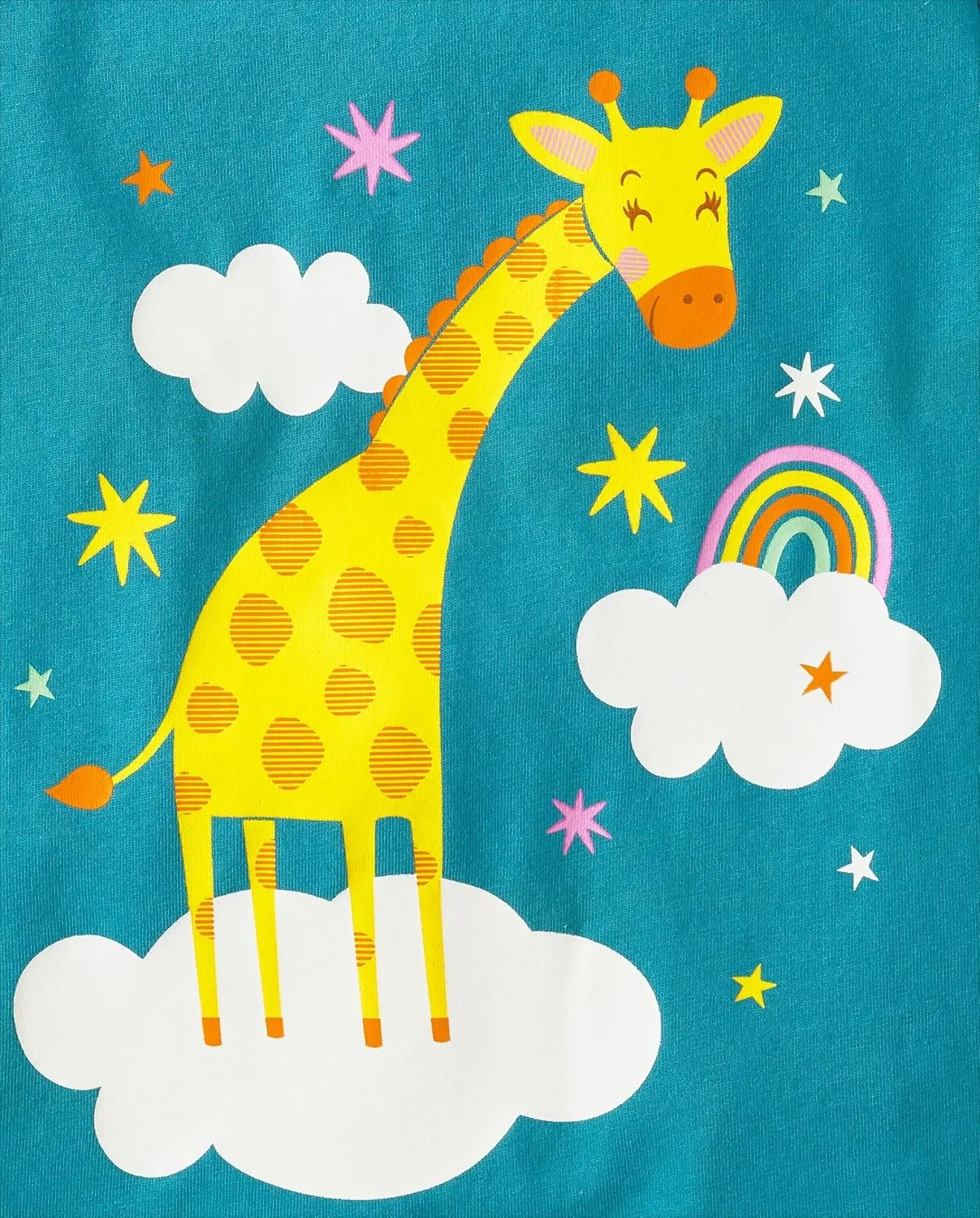 The Children's Place Baby and Toddler Girls' Animal Short Sleeve Graphic T-Shirts, Multipack